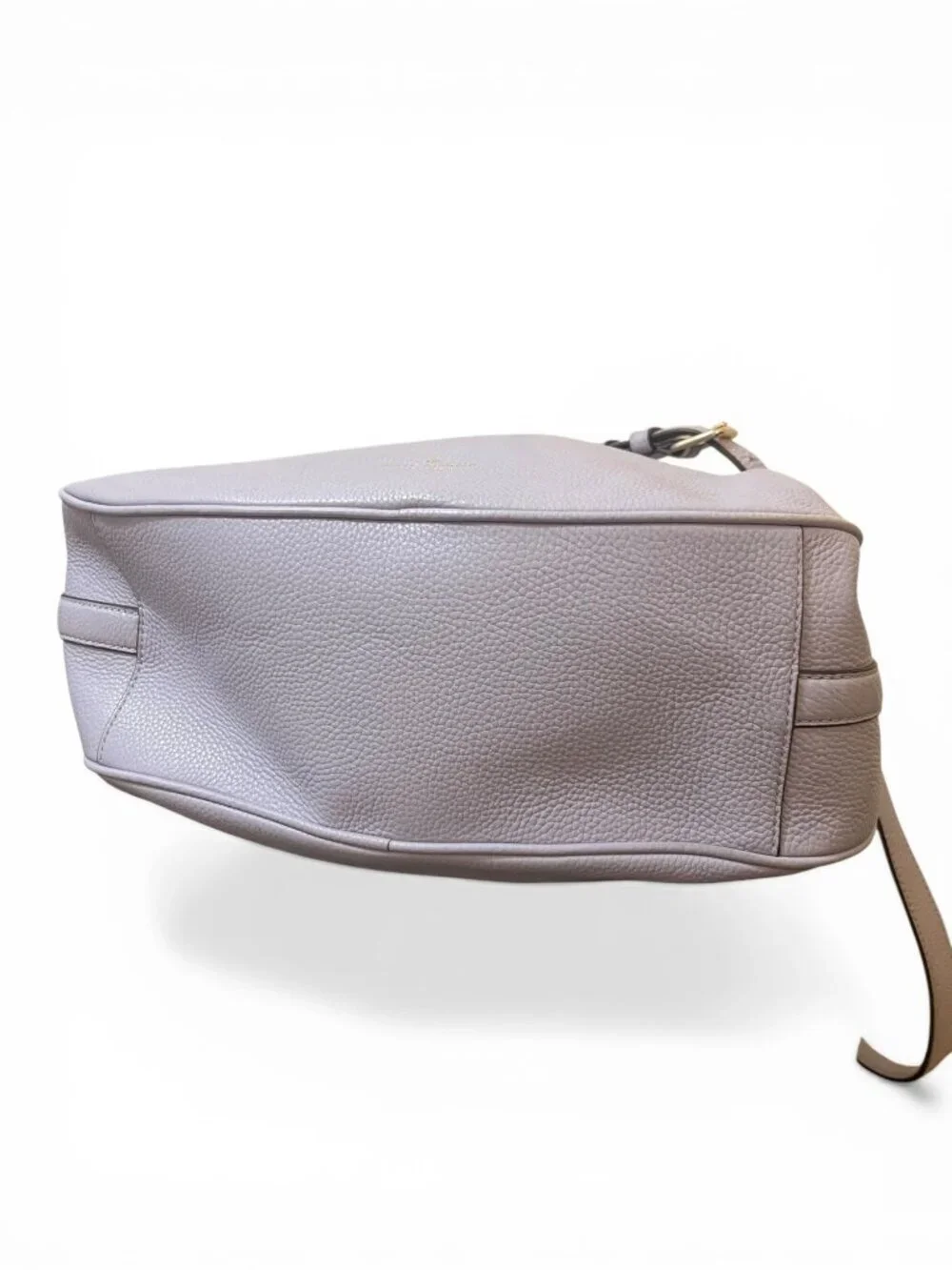 Kate Spade New York Lilac Leather Hobo Bag With Crossbody Strap